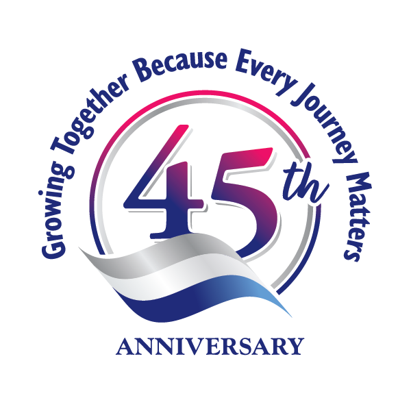 45th anniversary emblem