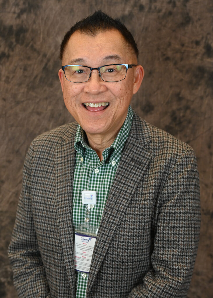 Photo of Community Hospice & Health Services' Medical Director, Dr. Peter Lai.
